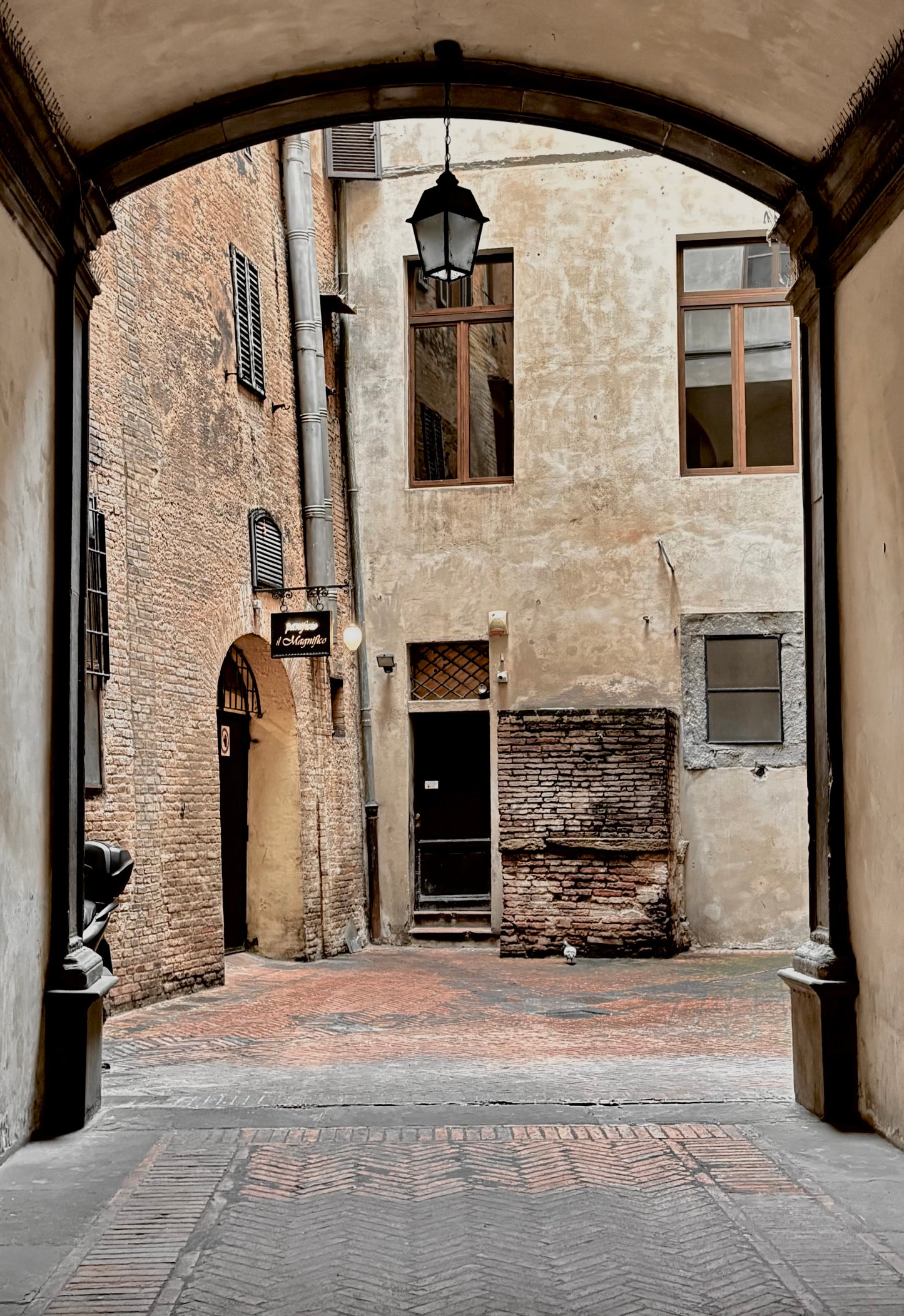 Siena's Medieval Courtyards